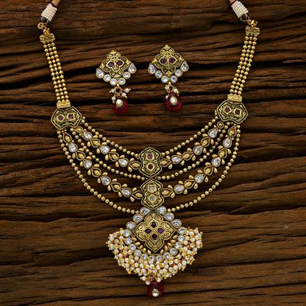 Antique Classic Necklace with gold plating