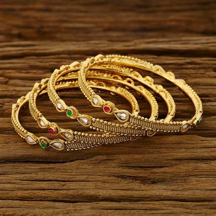 Antique Classic Bangles with gold plating