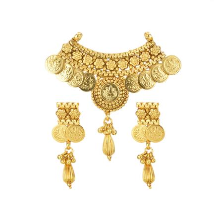 Antique Temple Mangalsutra with gold plating