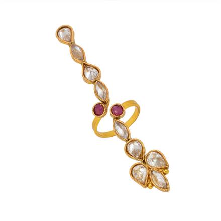 Antique Classic Ring with gold plating