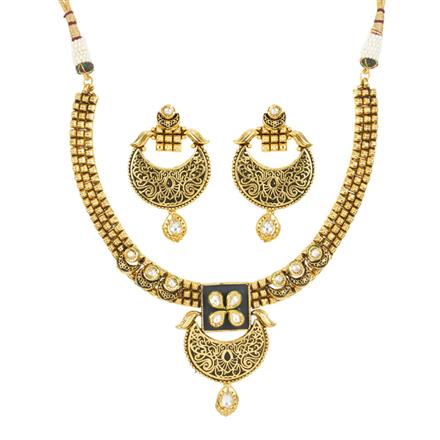 Antique Classic Necklace with gold plating