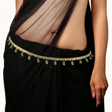 Antique Classic Belt with mehndi plating