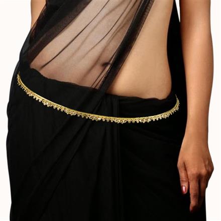 Antique Classic Belt with mehndi plating