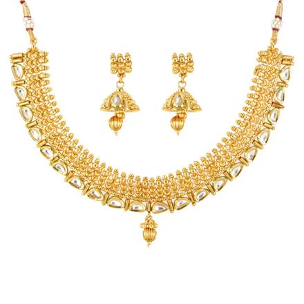 Antique Classic Necklace with gold plating