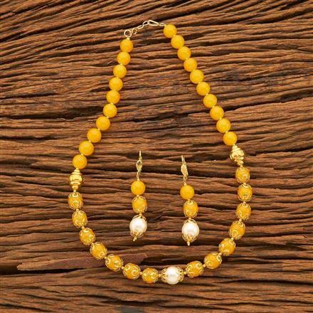 Antique Mala Necklace With Gold Plating