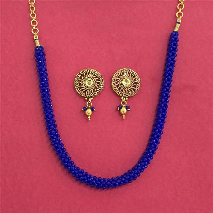 Antique Mala Necklace With Gold Plating