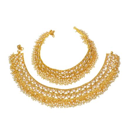 Antique Classic Payal with gold plating