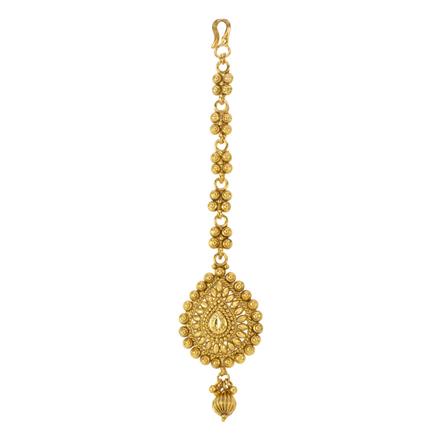 Antique Plain Gold Tikka