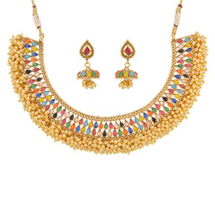 Antique Classic Necklace with gold plating