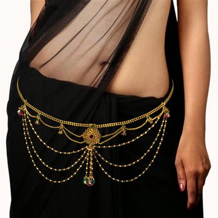 Antique Classic Belt with gold plating