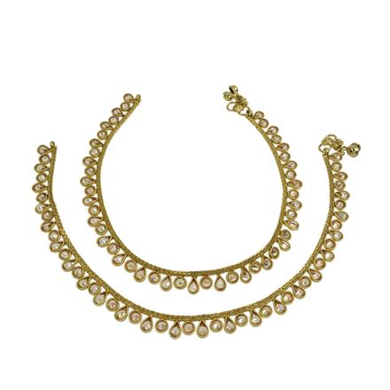 Antique Classic Payal with mehndi plating