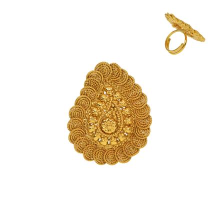 Antique Plain Gold Ring