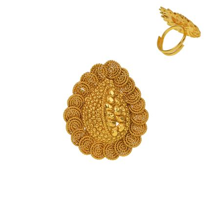 Antique Plain Gold Ring