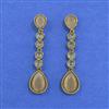 Antique Classic Earring With Mehndi Plating