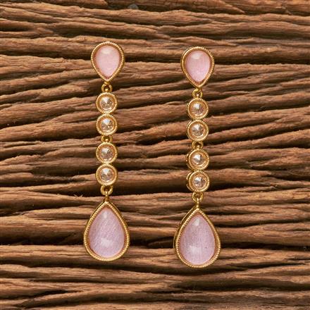 Antique Classic Earring With Mehndi Plating
