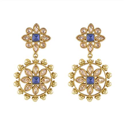 Antique Classic Earring with mehndi plating