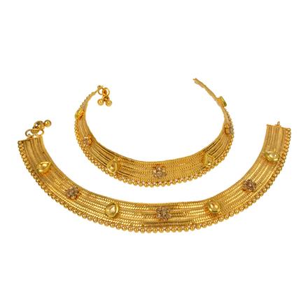 Antique Classic Payal with gold plating