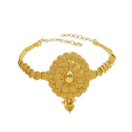 Antique Plain Gold Baju Band