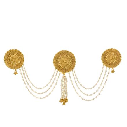 Antique Classic Hair Brooch with gold plating
