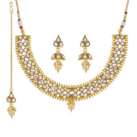 Antique Classic Necklace with gold plating