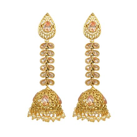 Antique Jhumki with gold plating