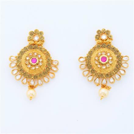 Antique Classic Earring with gold plating