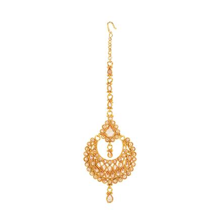 Antique Chand Tikka with gold plating