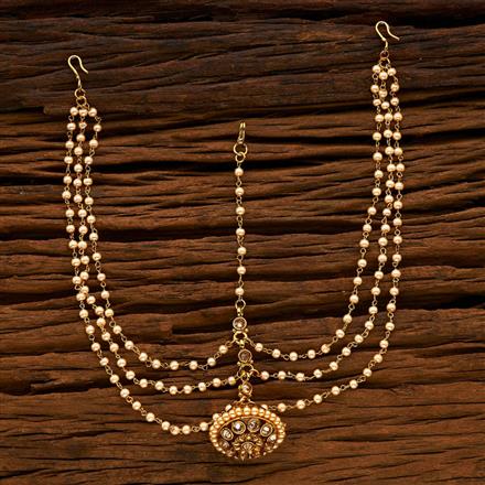 Antique Bore Damini with gold plating