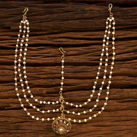 Antique Bore Damini with gold plating