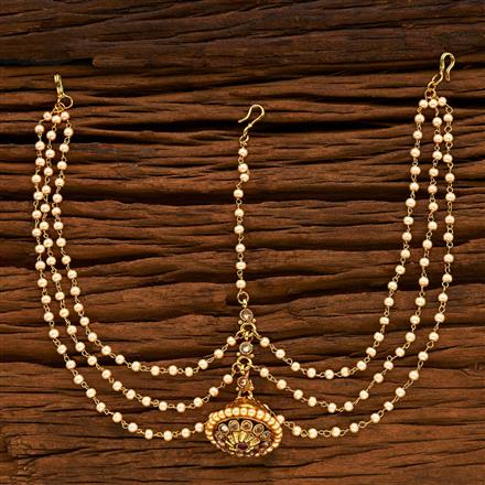 Antique Bore Damini with gold plating