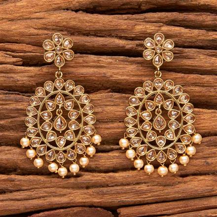 Antique Classic Earring with mehndi plating