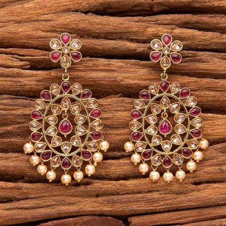 Antique Classic Earring with mehndi plating