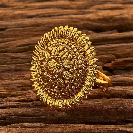 Antique Plain Gold Ring