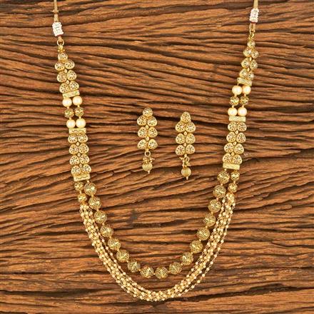 Antique Mala Necklace with gold plating