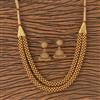 Antique Mala Necklace with gold plating
