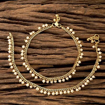 Antique Delicate Payal with gold plating
