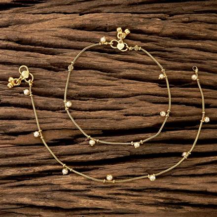 Antique Delicate Payal with gold plating