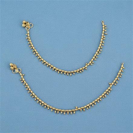 Antique Classic Payal With Gold Plating