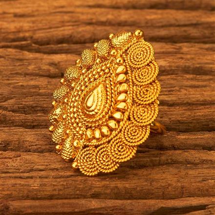 Antique Plain Gold Ring