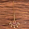 Antique Chand Tikka with mehndi plating