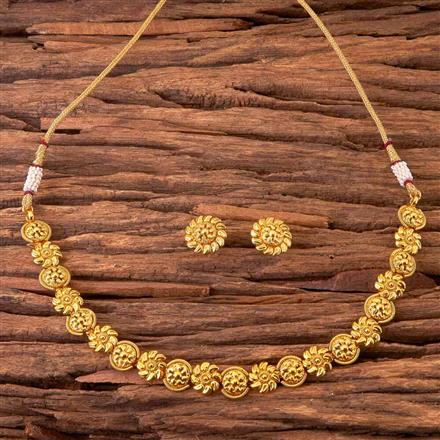 Antique Delicate Necklace with gold plating