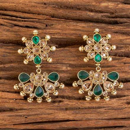 Antique Classic Earring with mehndi plating