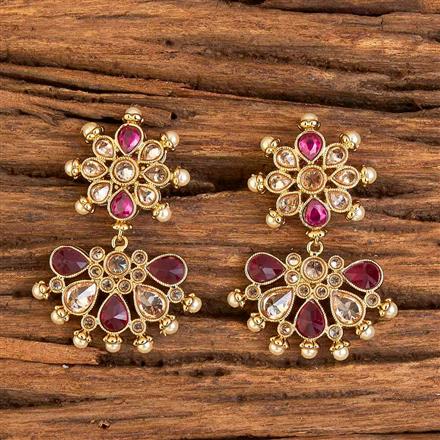 Antique Classic Earring with mehndi plating