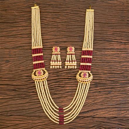 Antique Mala Necklace with gold plating