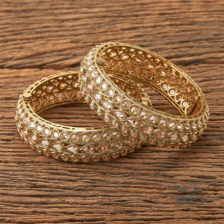 Antique 2 Pc Bangle with mehndi plating