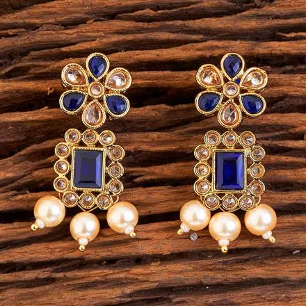 Antique Delicate Earring with mehndi plating