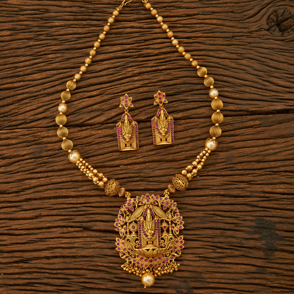 Purchase 18846 Antique Mala Pendant Set 
