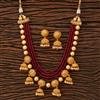 Antique Mala Necklace with gold plating