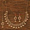 Antique Classic Necklace with mehndi plating