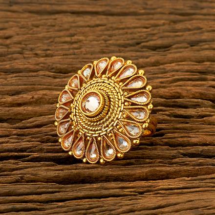 Antique Classic Ring with gold plating